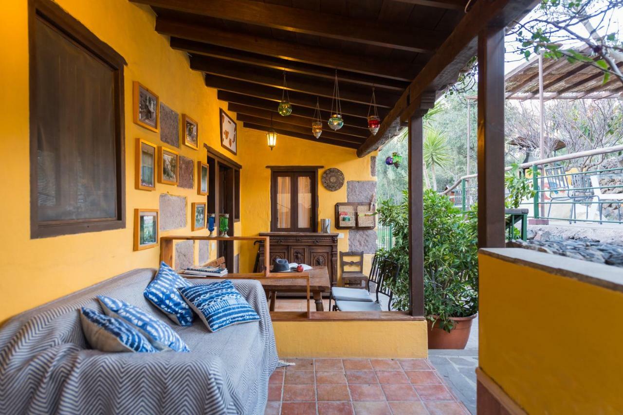 Bohemian Hideaway Finca - 2 Unique Houses With Shared Pool Santa Lucia Exteriör bild