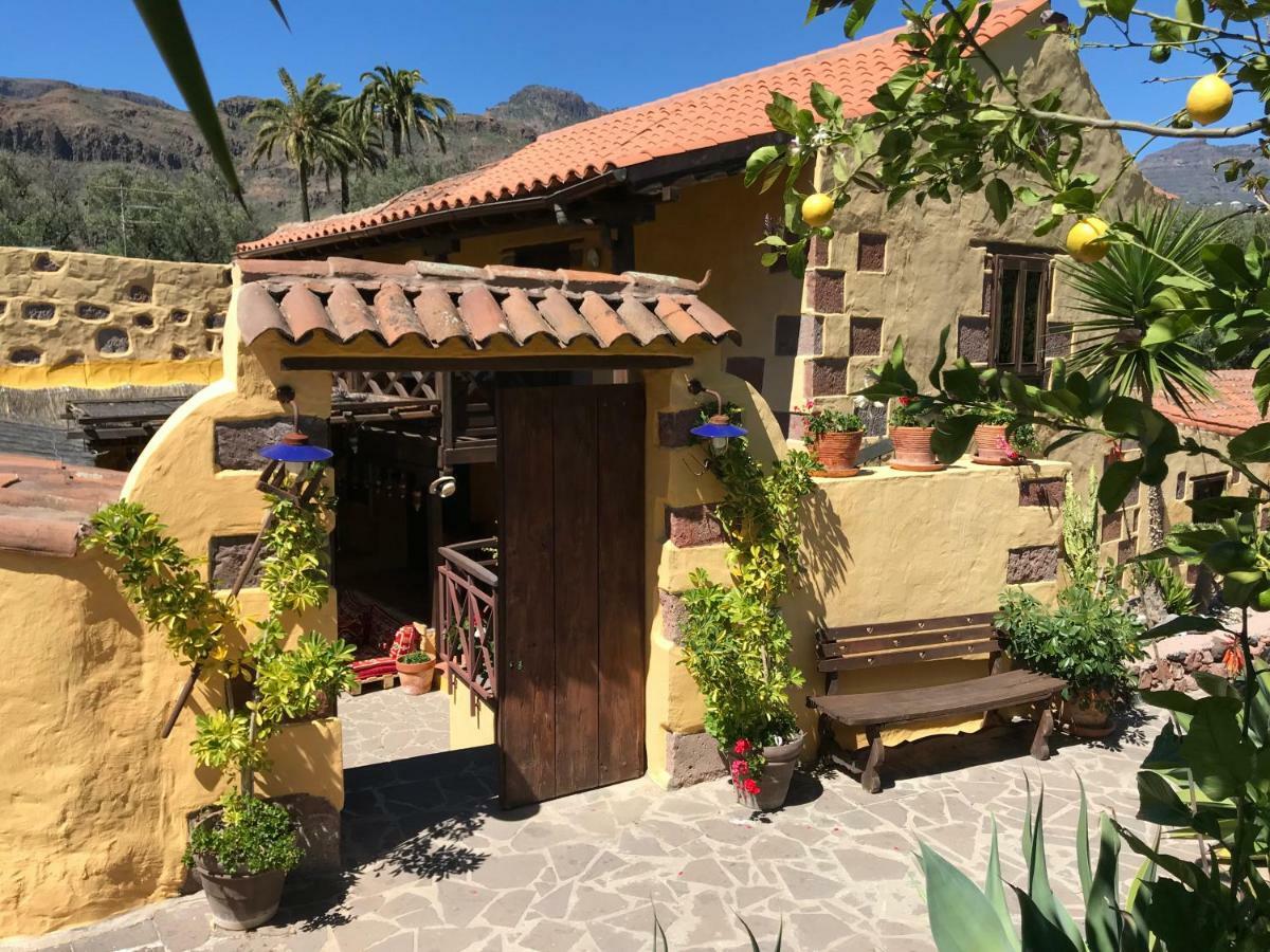 Bohemian Hideaway Finca - 2 Unique Houses With Shared Pool Santa Lucia Exteriör bild